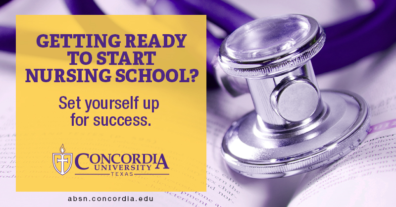 Getting ready to start nursing school? Set yourself up for success.
